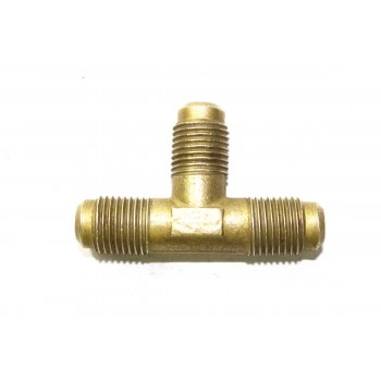 Brass Flare Tee Equal Union Nipple Hex Adapter  Connector Compression Fittings.